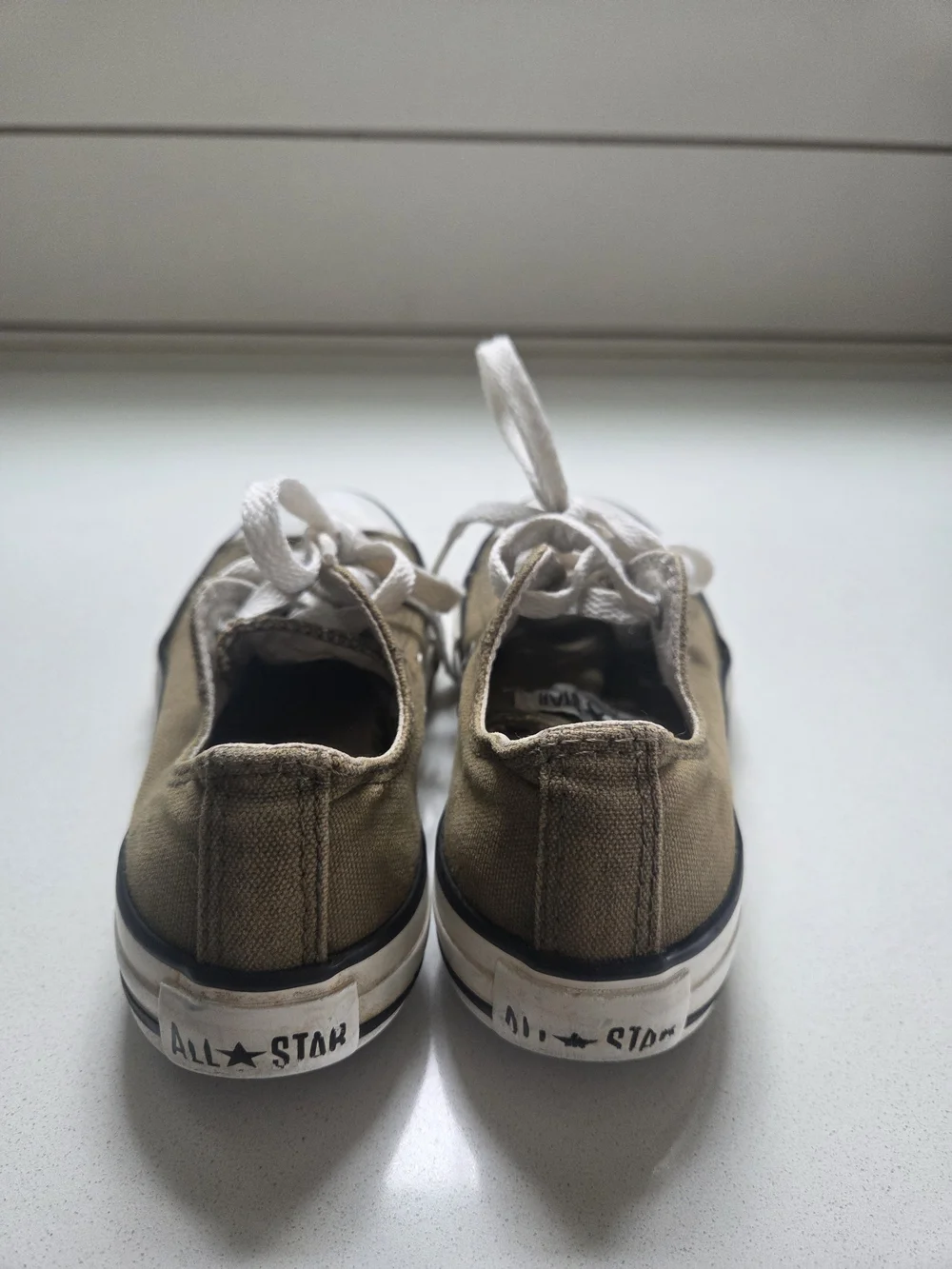 Converse Kids' Olive Green Low-Top Sneakers